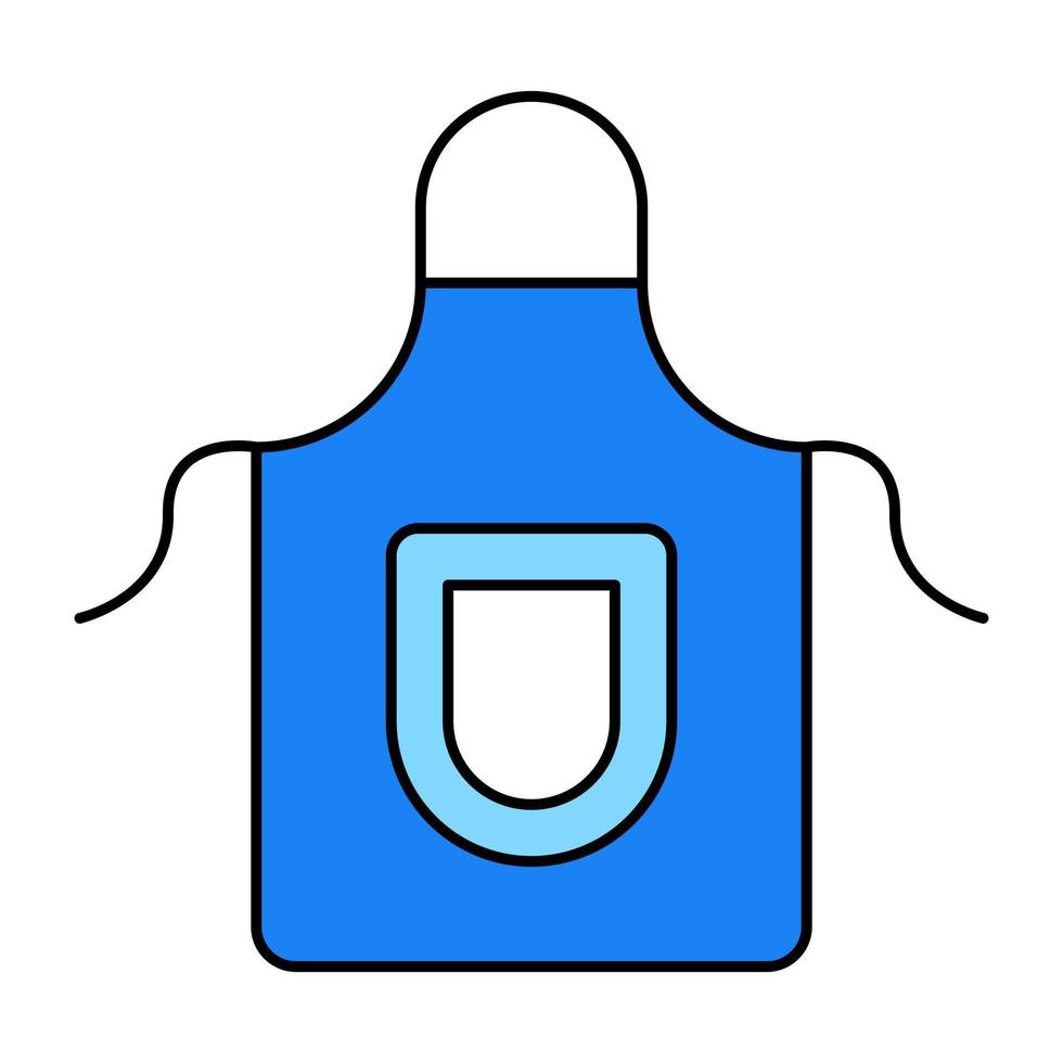 Premium download icon of apron vector