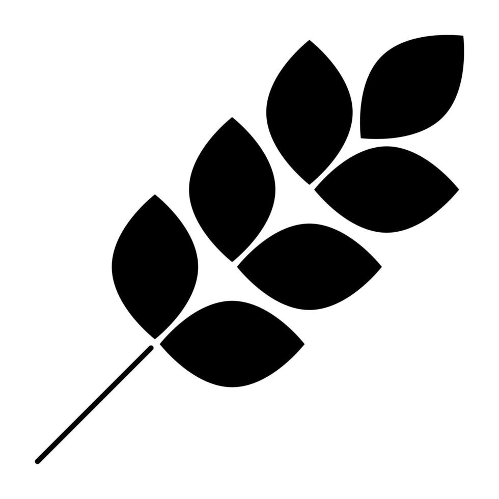Perfect design icon of barley vector