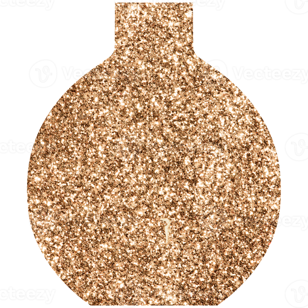 Modern golden boho ceramic vase. Transparent PNG clipart