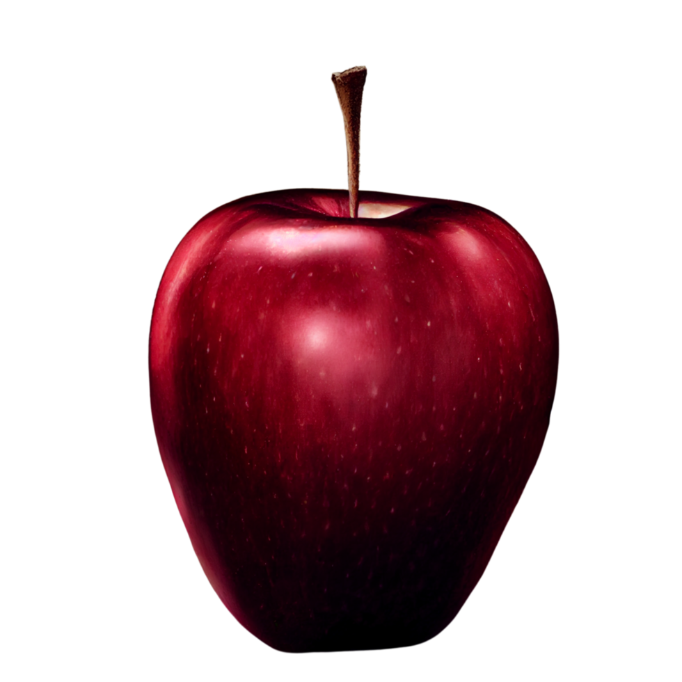 Small Dark-red Apple png