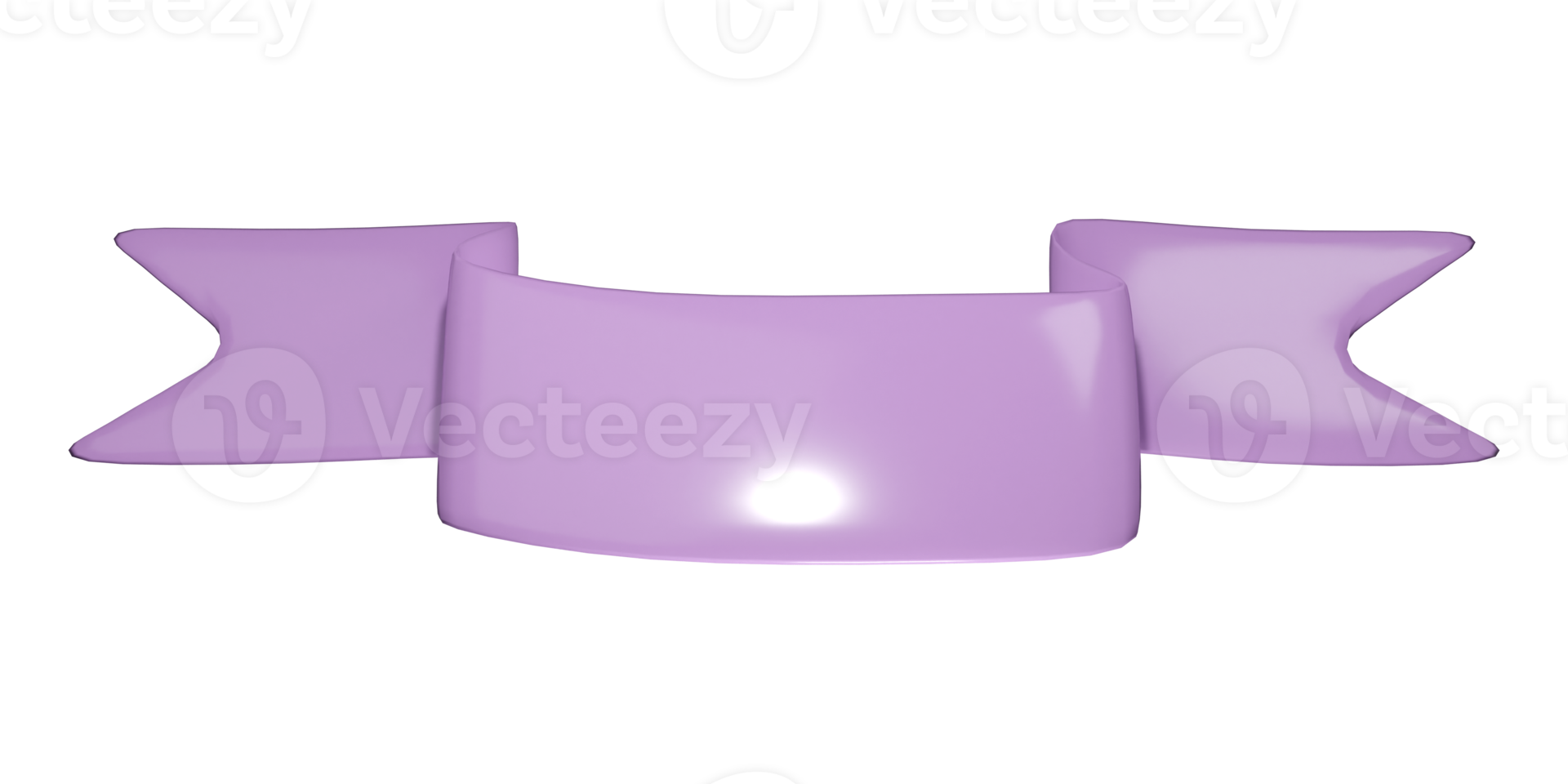 blanco 3d geven uitverkoop label in een lint vorm geven aan. Purper insigne voor verjaardag partij of feestelijk evenement. promo etiket illustratie png