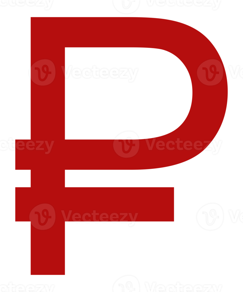 Rusland munteenheid, roebel, roebel icoon symbool, wrijven, formaat PNG