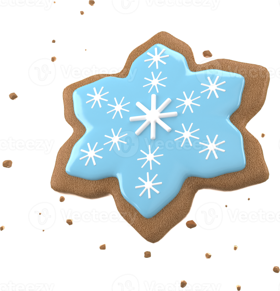 Fondo de elementos de navidad o año nuevo de representación 3d con galletas decorativas y caramelos. regalos coloridos para las vacaciones. diseño moderno. ilustración aislada. png