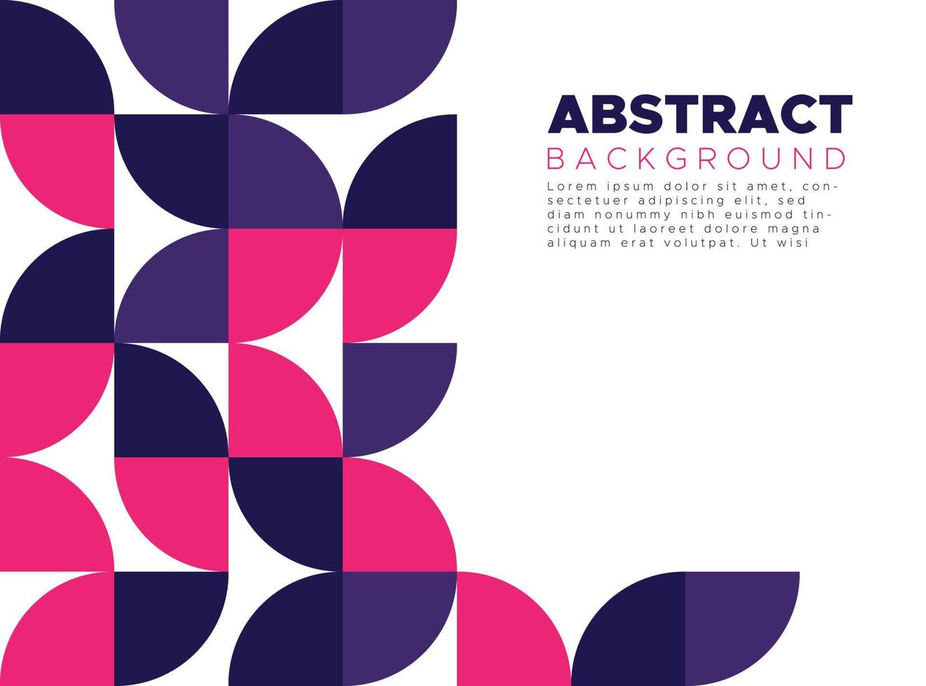 abstract geomtric background modern style art punchy vector design