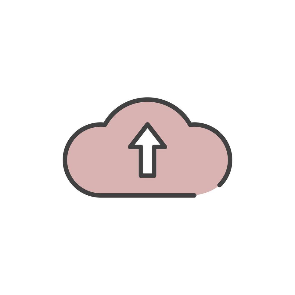 upload icon vector illustration