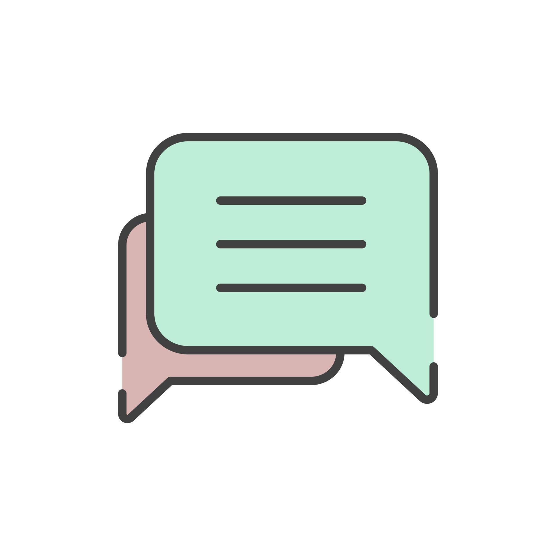 message icon vector illustration 12808263 Vector Art at Vecteezy
