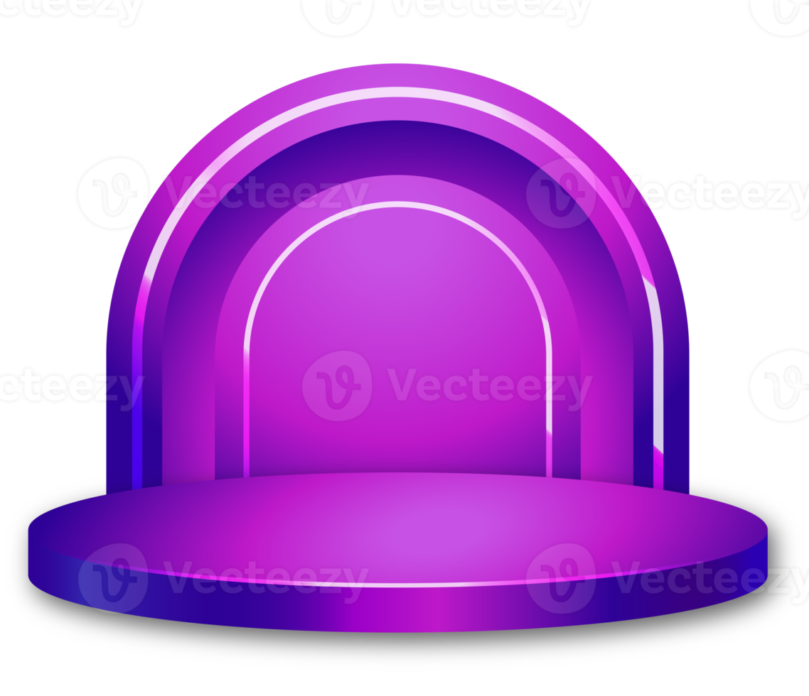 podium product display png