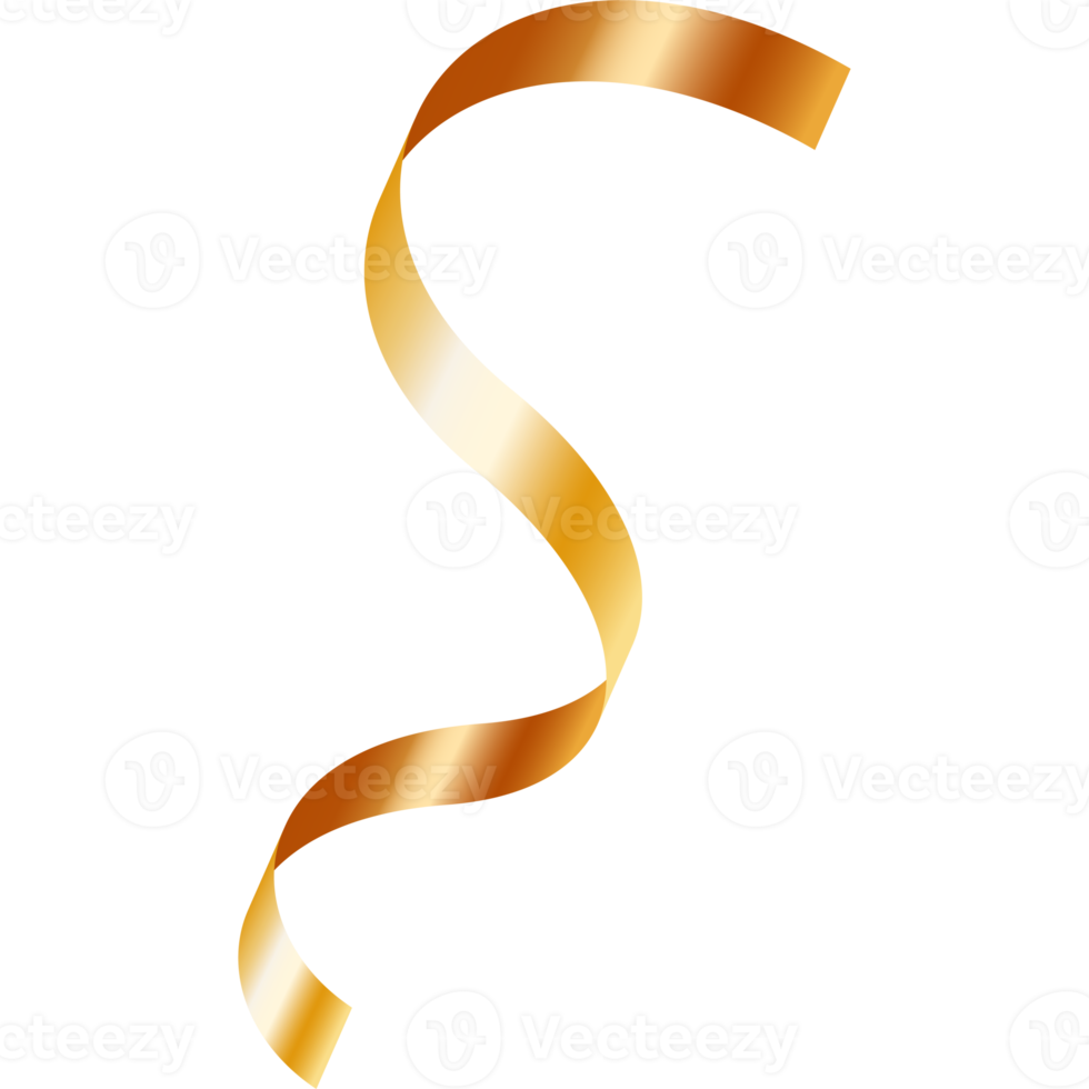 Realistic gold confetti 12808353 PNG