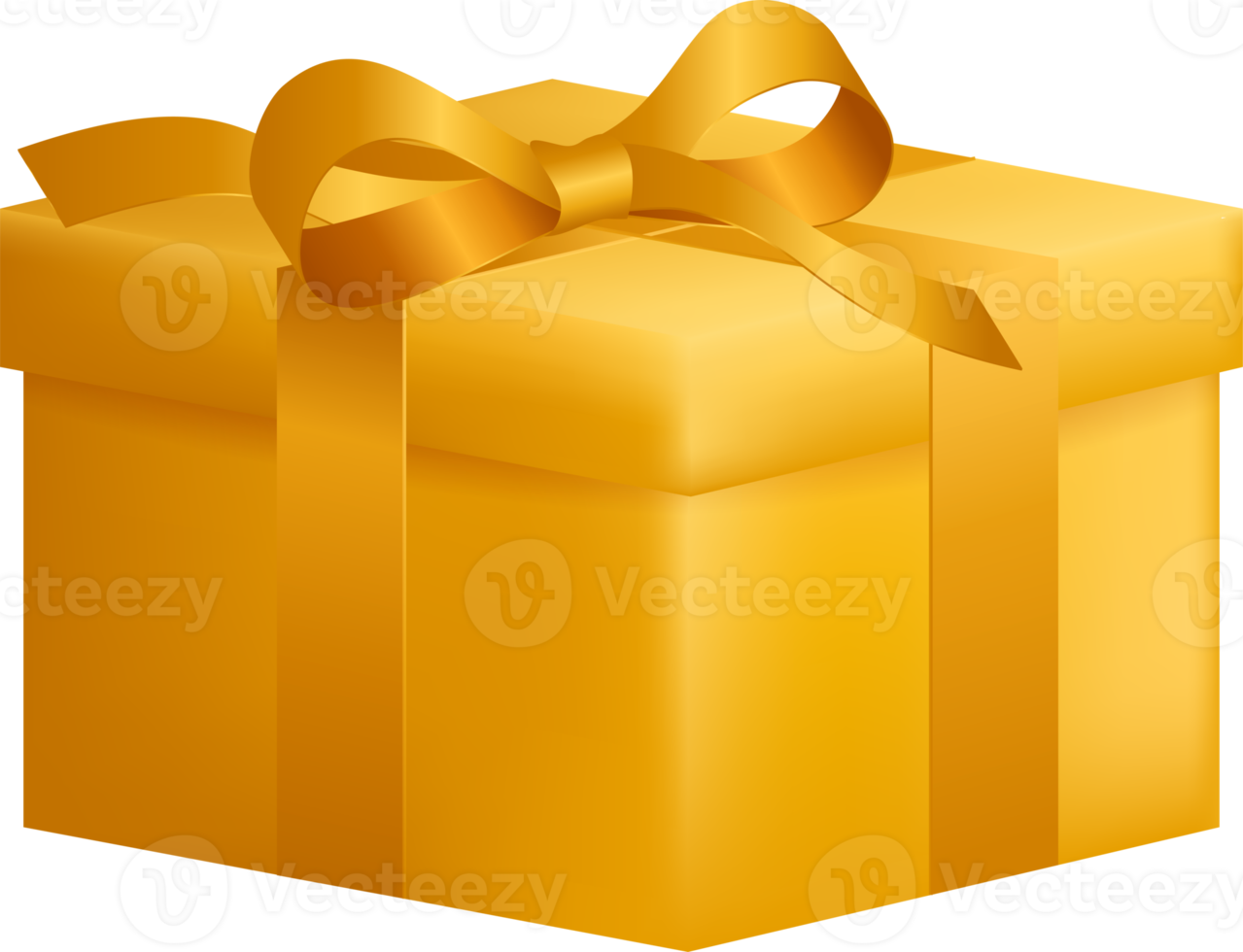 Realistic gift box design png