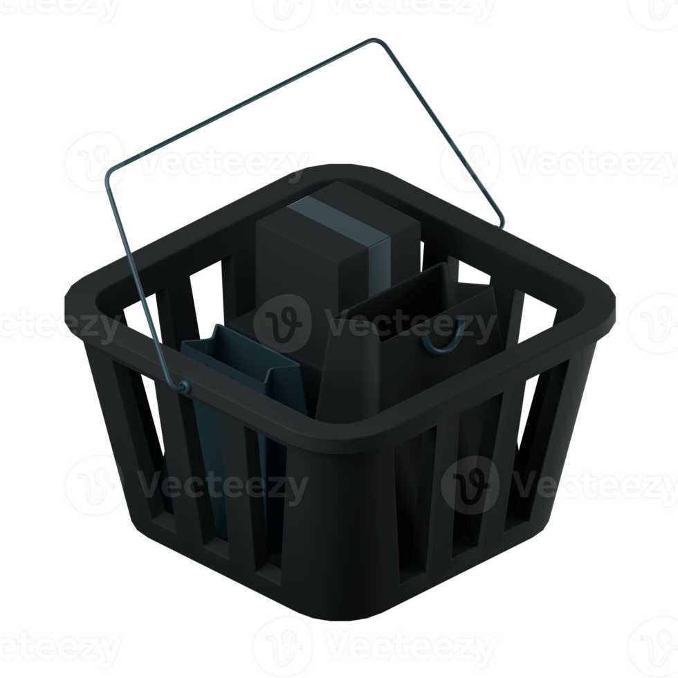 3d Icon Basket png