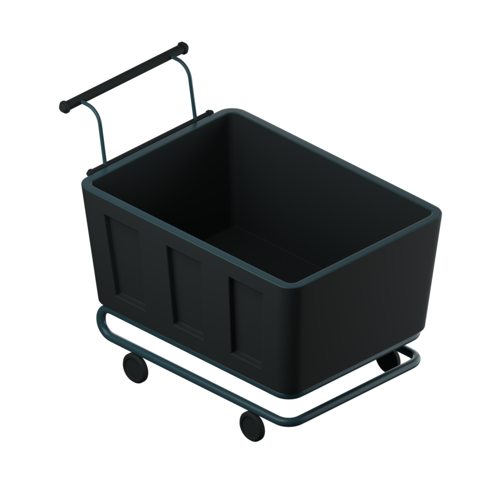 3D Icon Empty Cart png