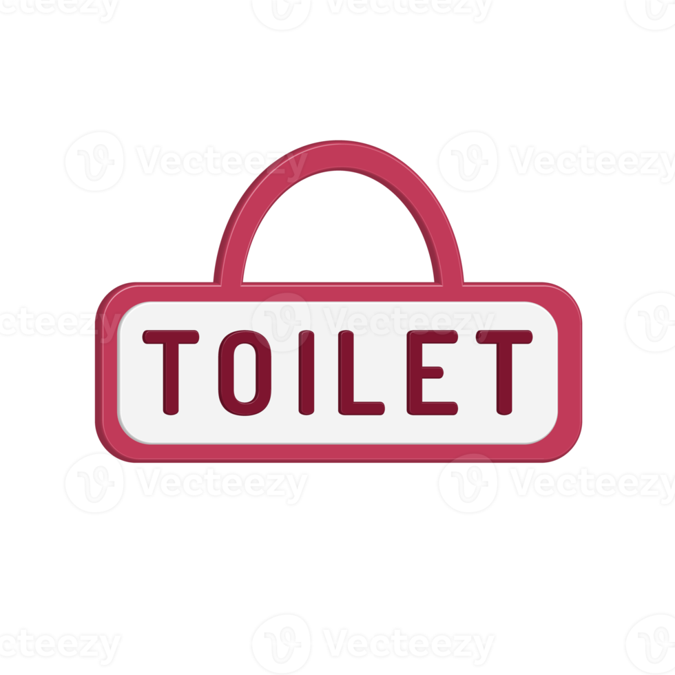 Toilet sign board png