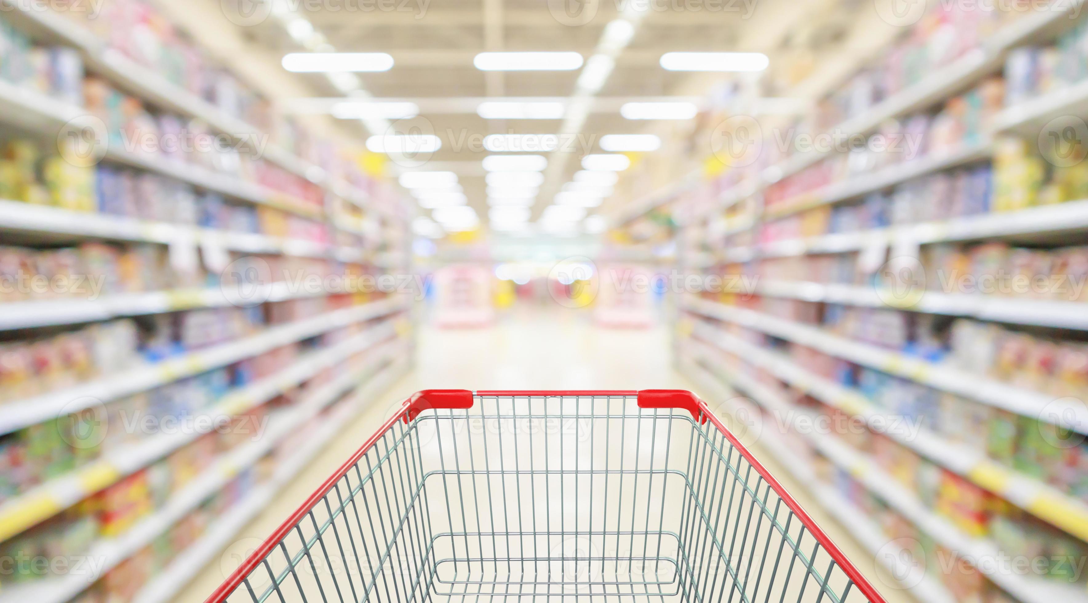 supermarket interior