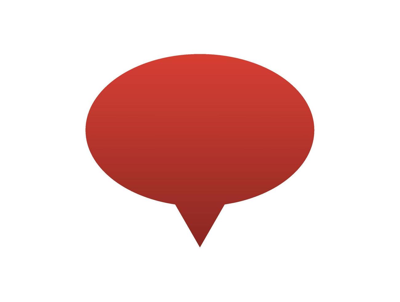Vector callout icon Talk remark quotation frames