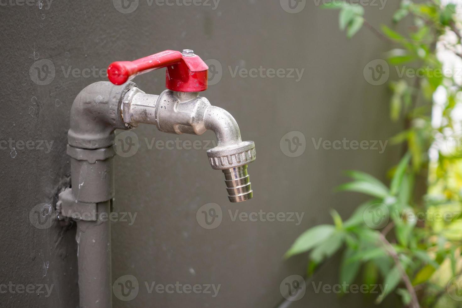 Close up of Water tap photo