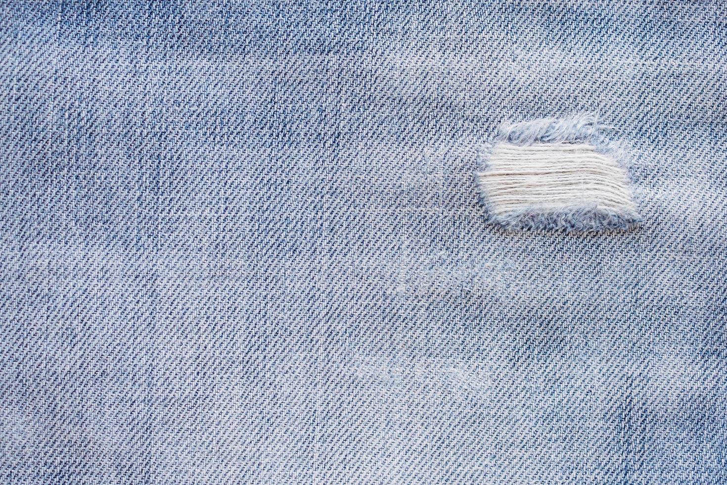 Blue denim jeans texture pattern background photo