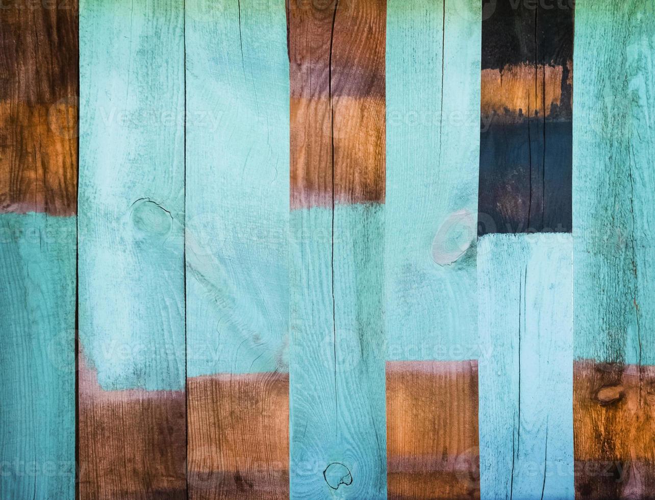 Painted wood textured background photo