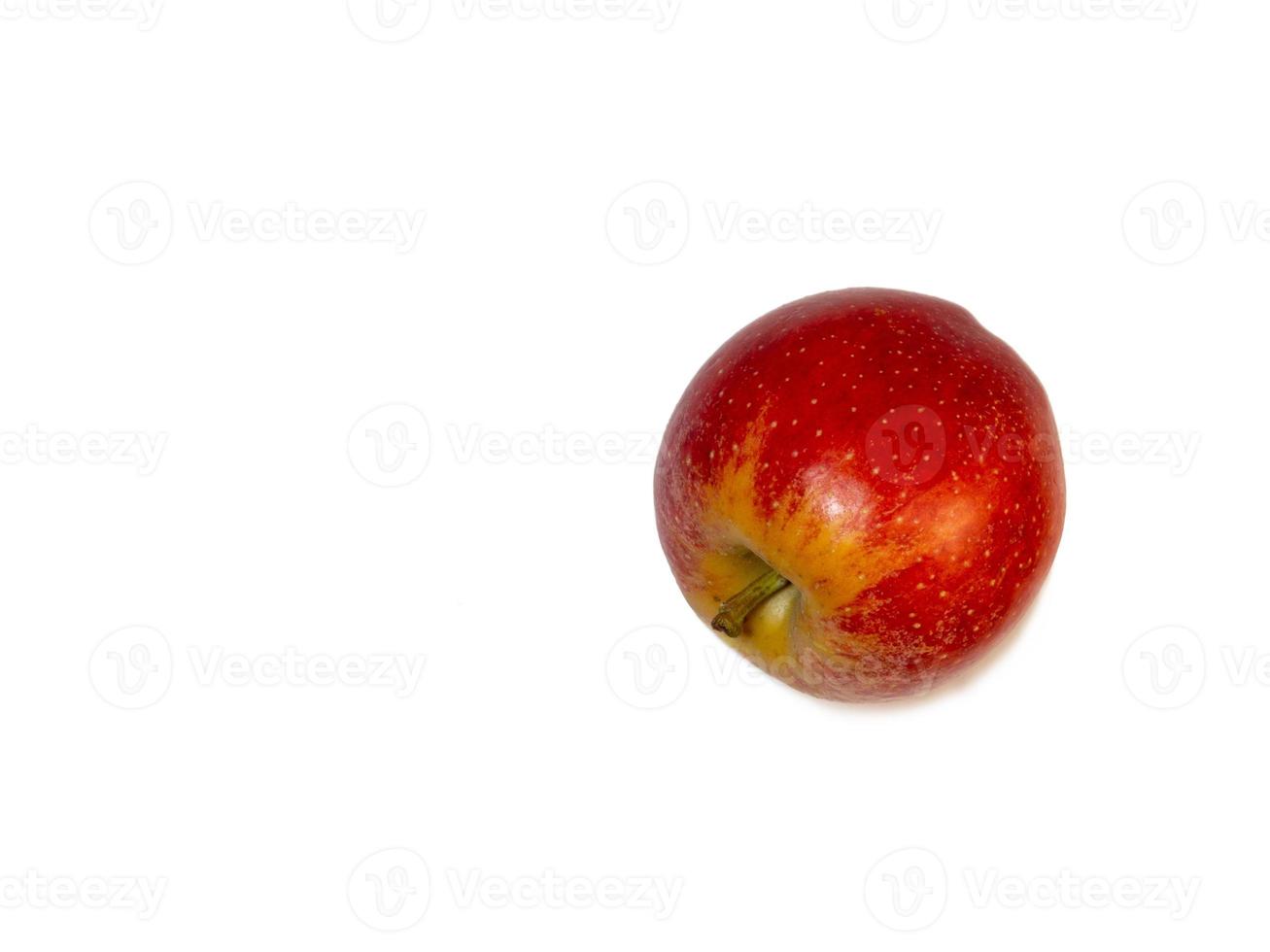 Apple gala on white background. Healthy diet. Fruit on the table. photo