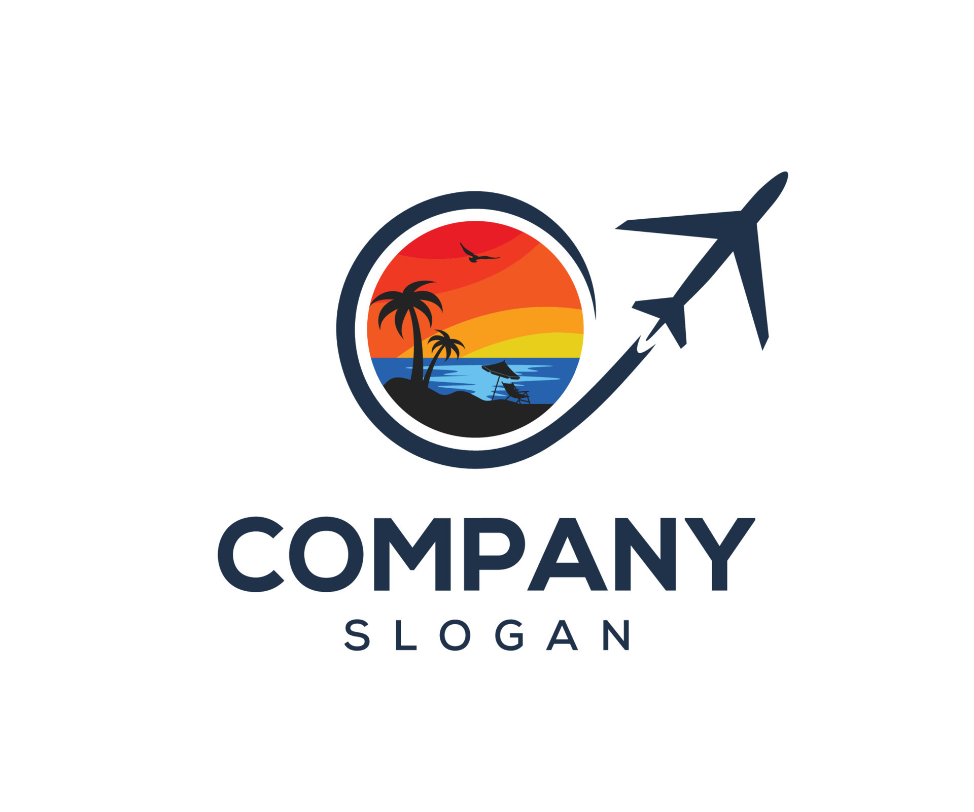 tourism logo concept