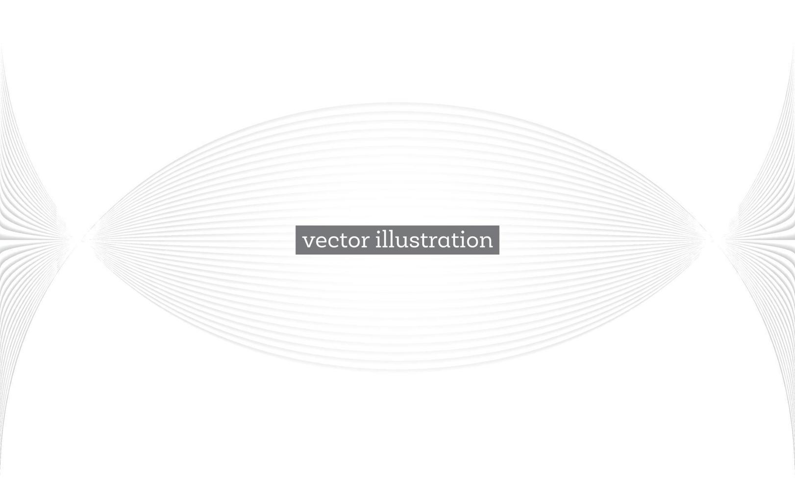 fondo geométrico blanco con líneas. vector