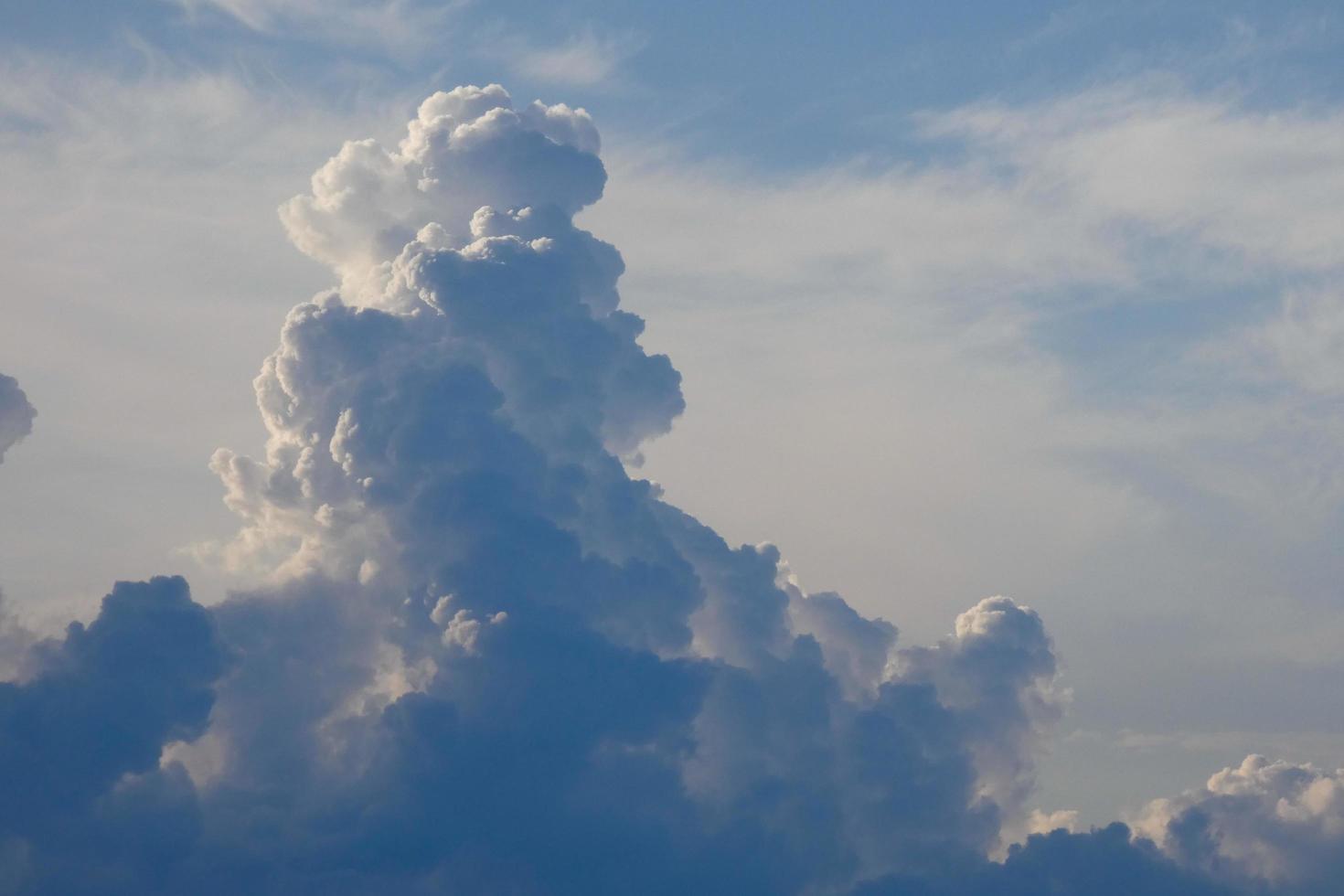 Storm clouds building up to dump rain photo