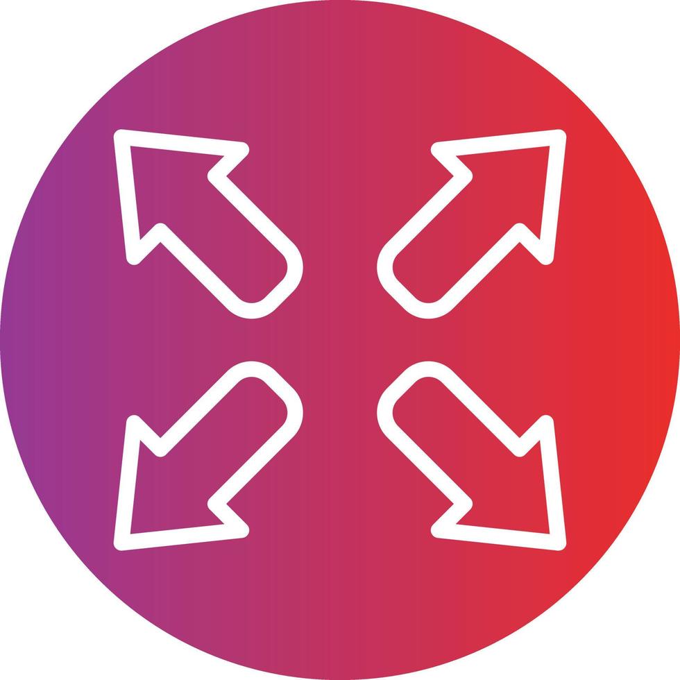 Maximize Icon Style vector