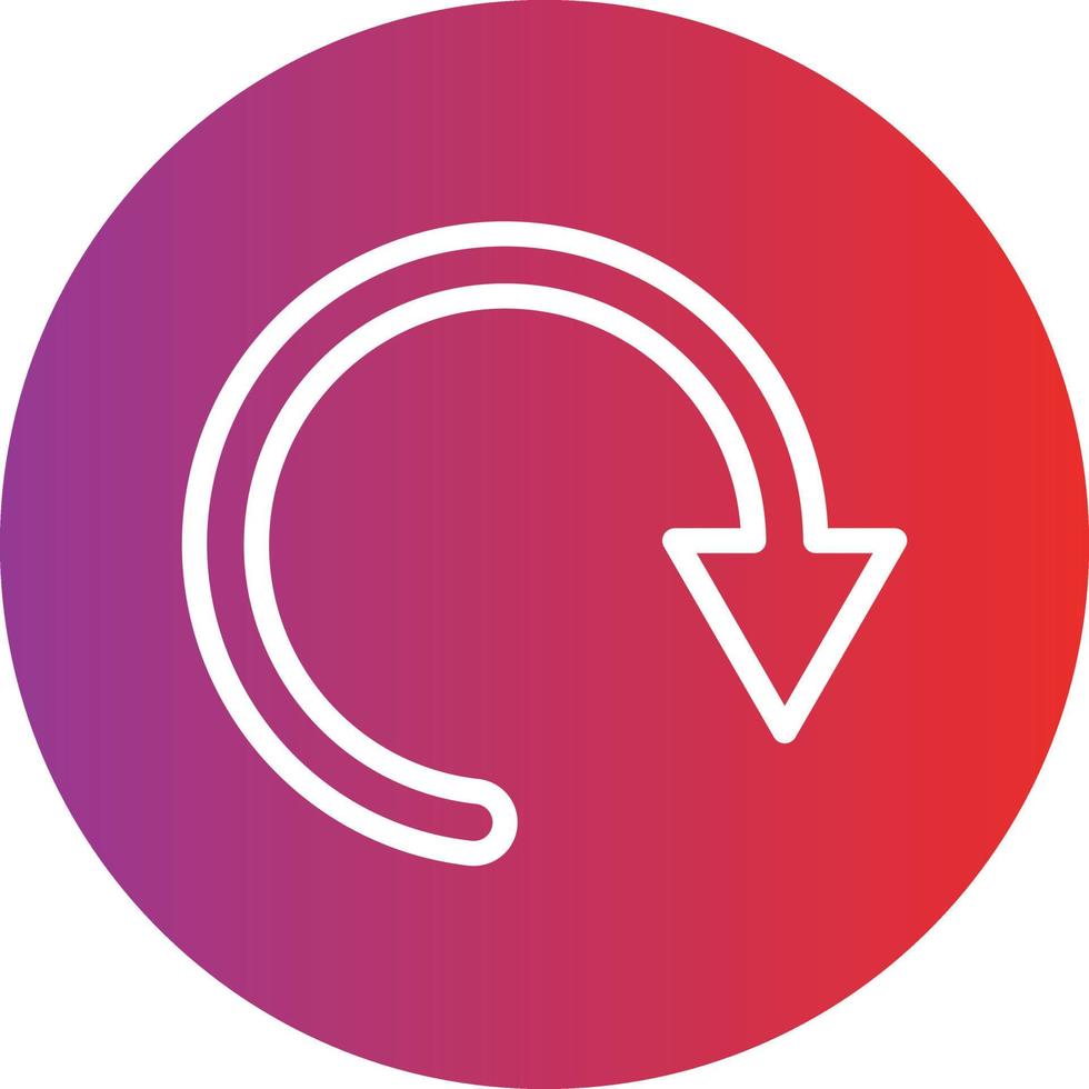 Redo Icon Style vector