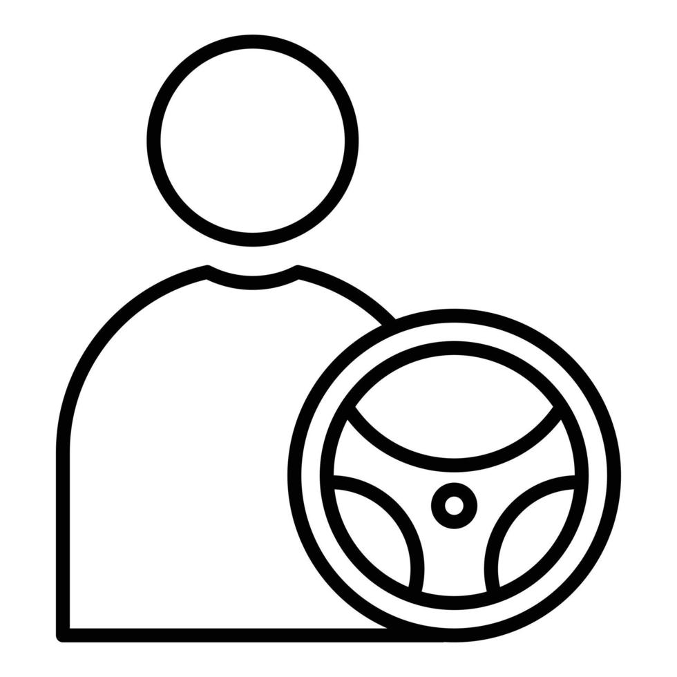 Driving Icon Style vector
