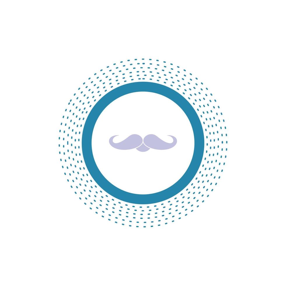 moustache. Hipster. movember. male. men Glyph Icon. Vector isolated illustration