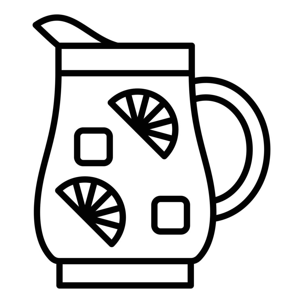 Sangria Icon Style vector
