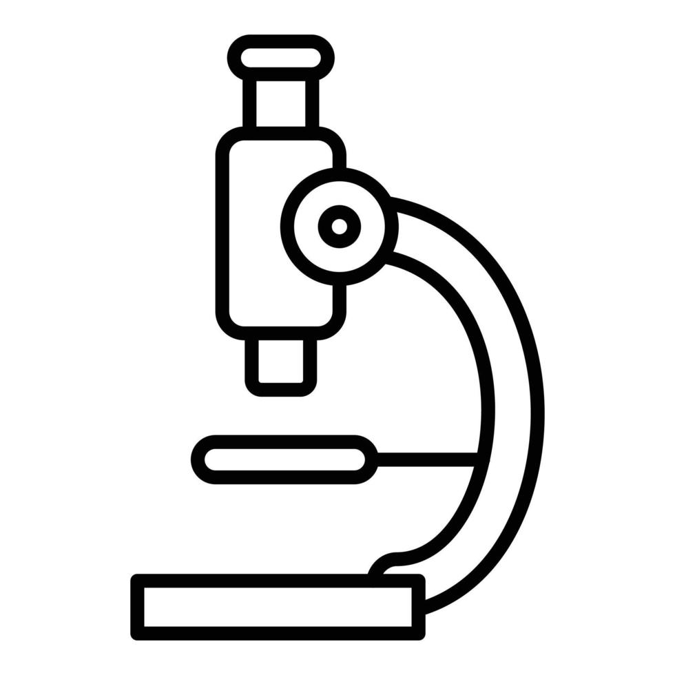 Microscope Icon Style vector