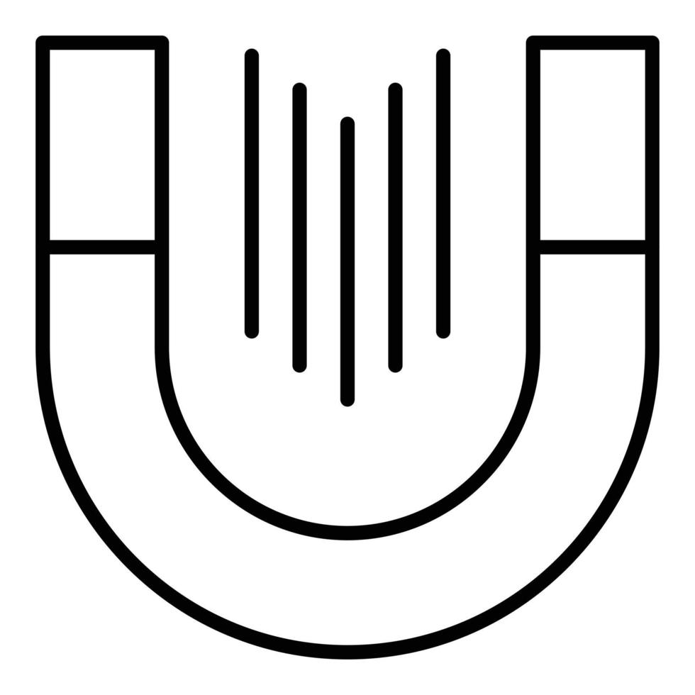 Magnet Icon Style vector