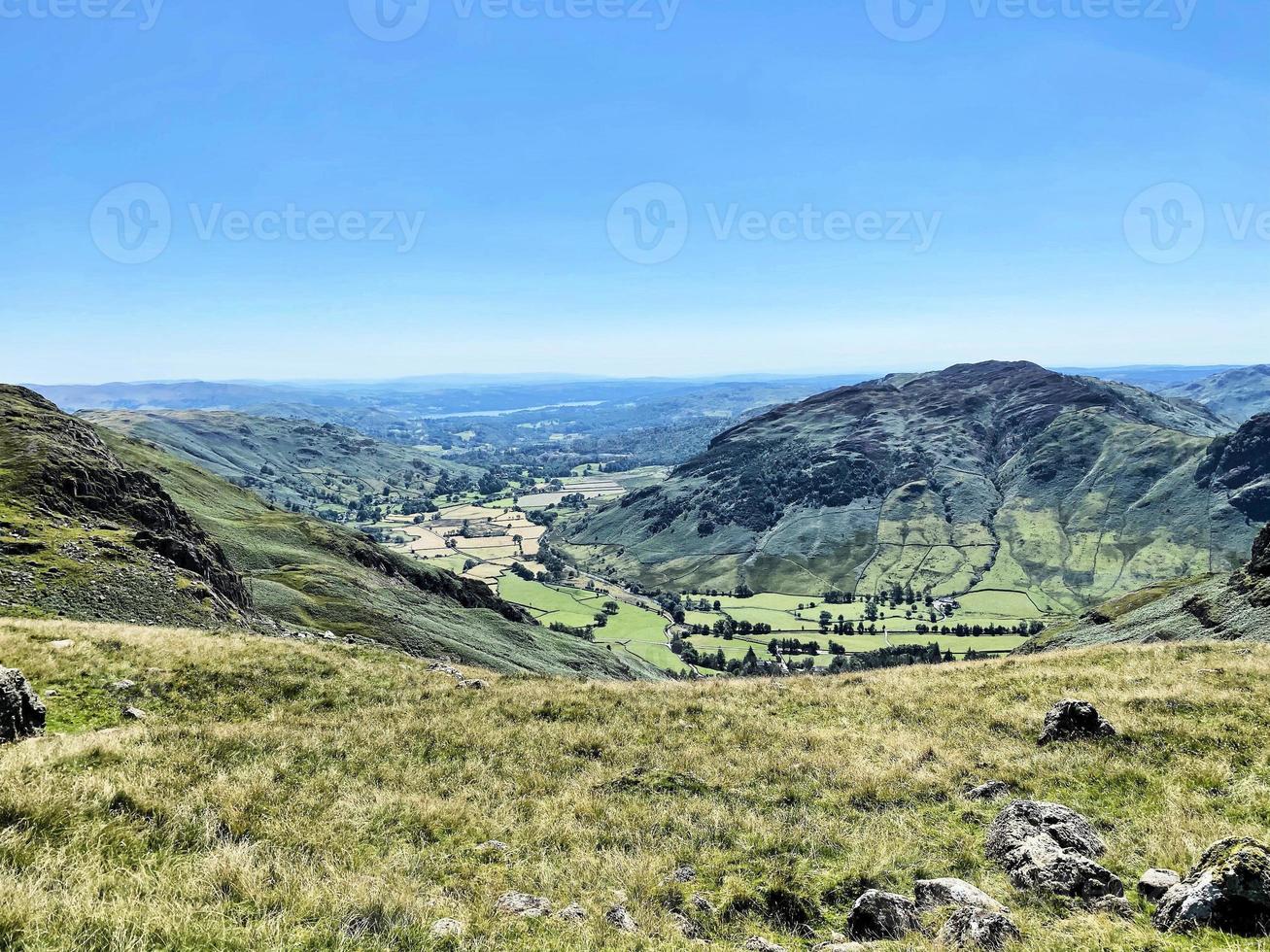 A view of the Lake District near Langdale photo