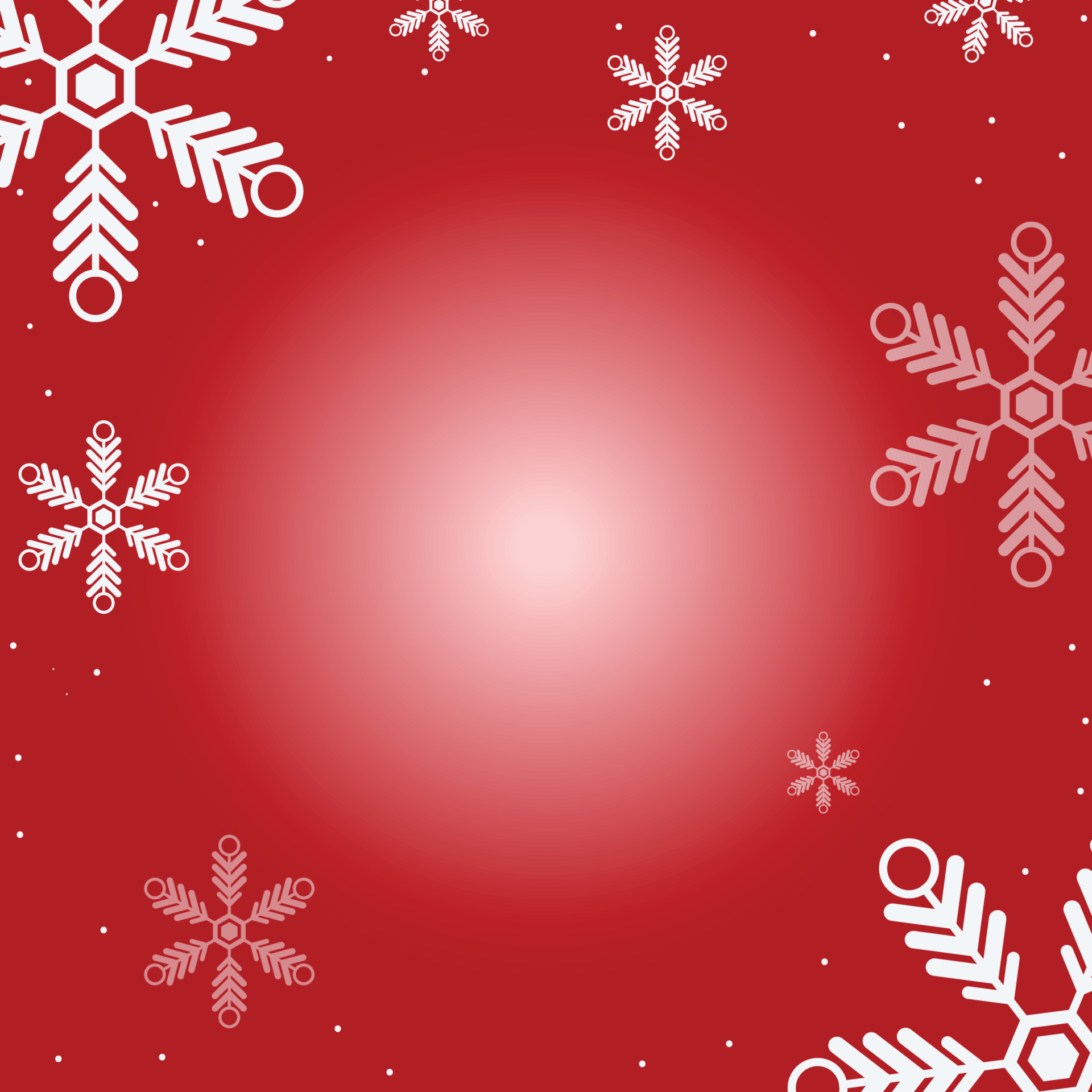 Christmas background, with white snowflakes on red background, and has copy  space for decoration and wishes, use as wallpaper or greeting card.  12818085 Vector Art at Vecteezy