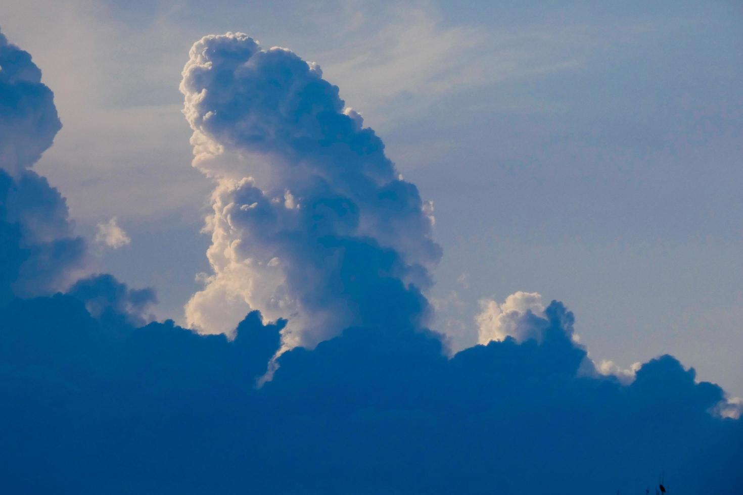 Storm clouds building up to dump rain photo