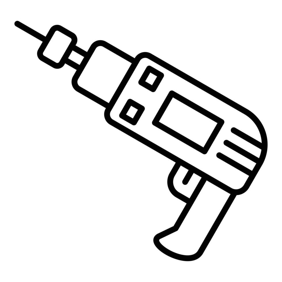 Drill Icon Style vector