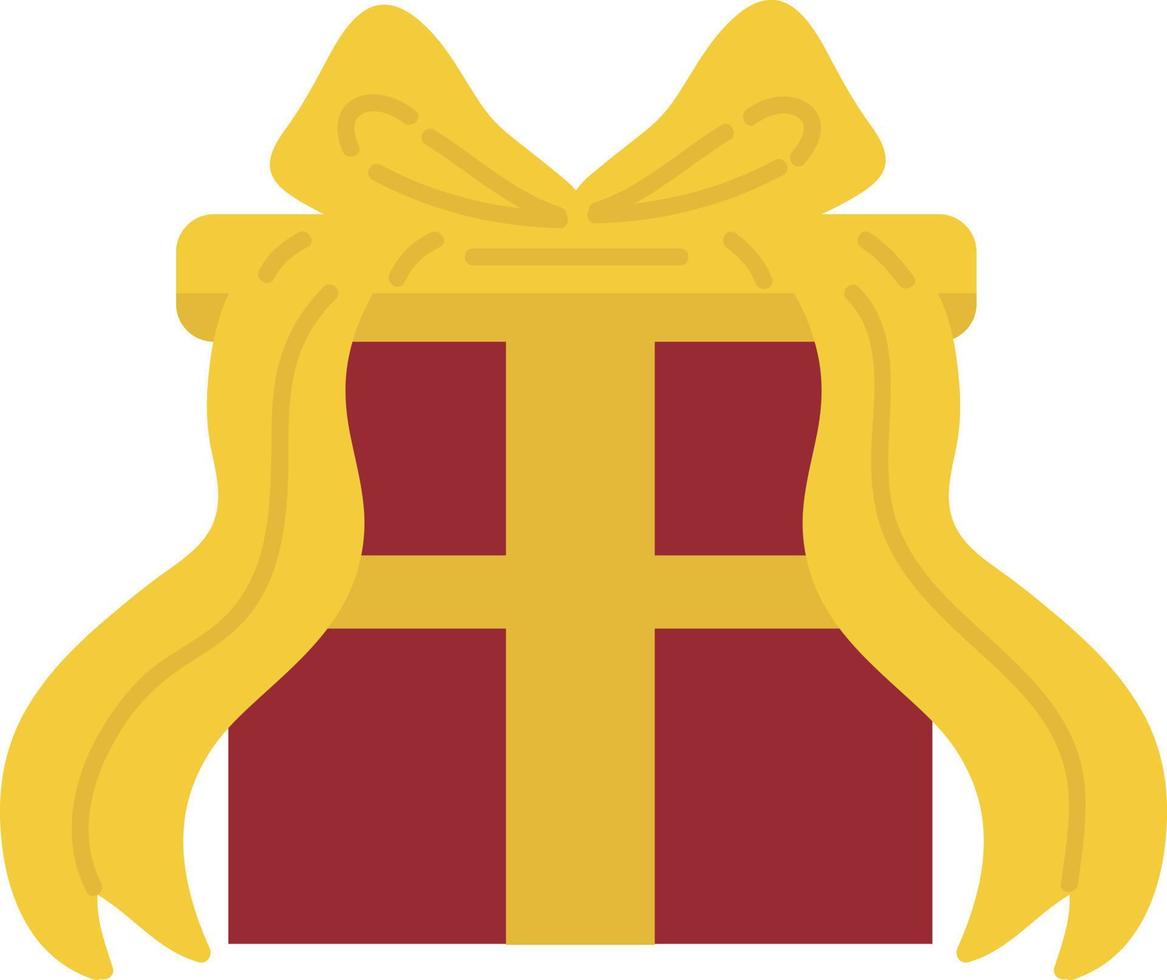 Christmas present. Garlands, flags, labels, bubbles, ribbons and stickers. Collection of Merry Christmas decorative icons vector