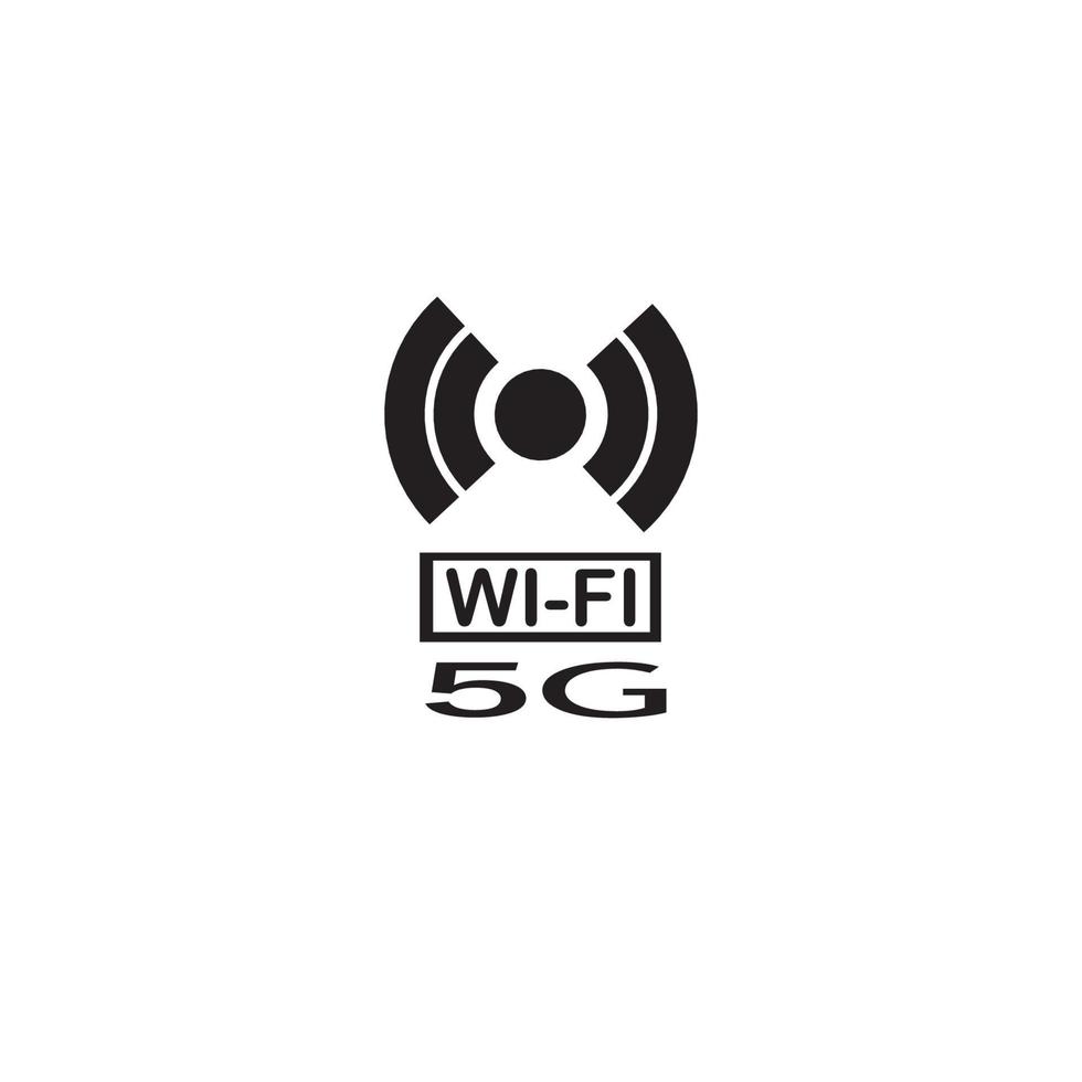 5g logo sign vector template