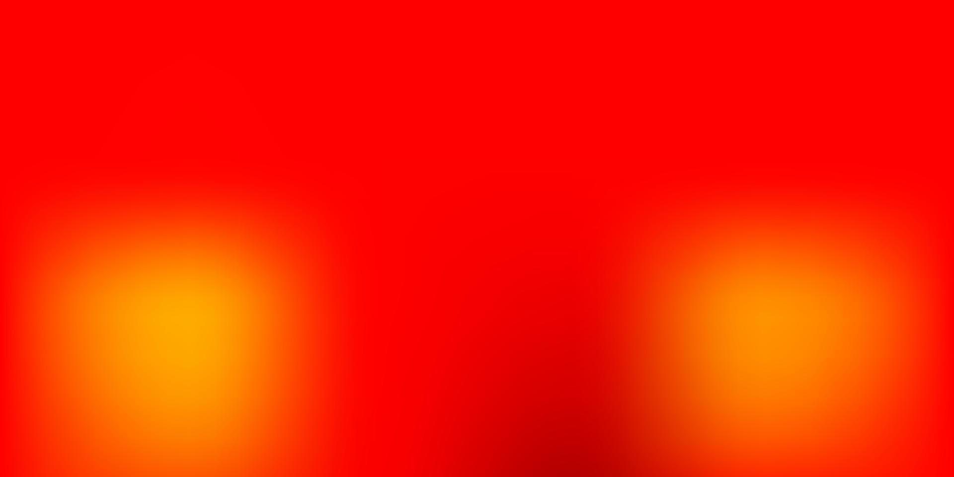 Light Orange vector abstract blur pattern.