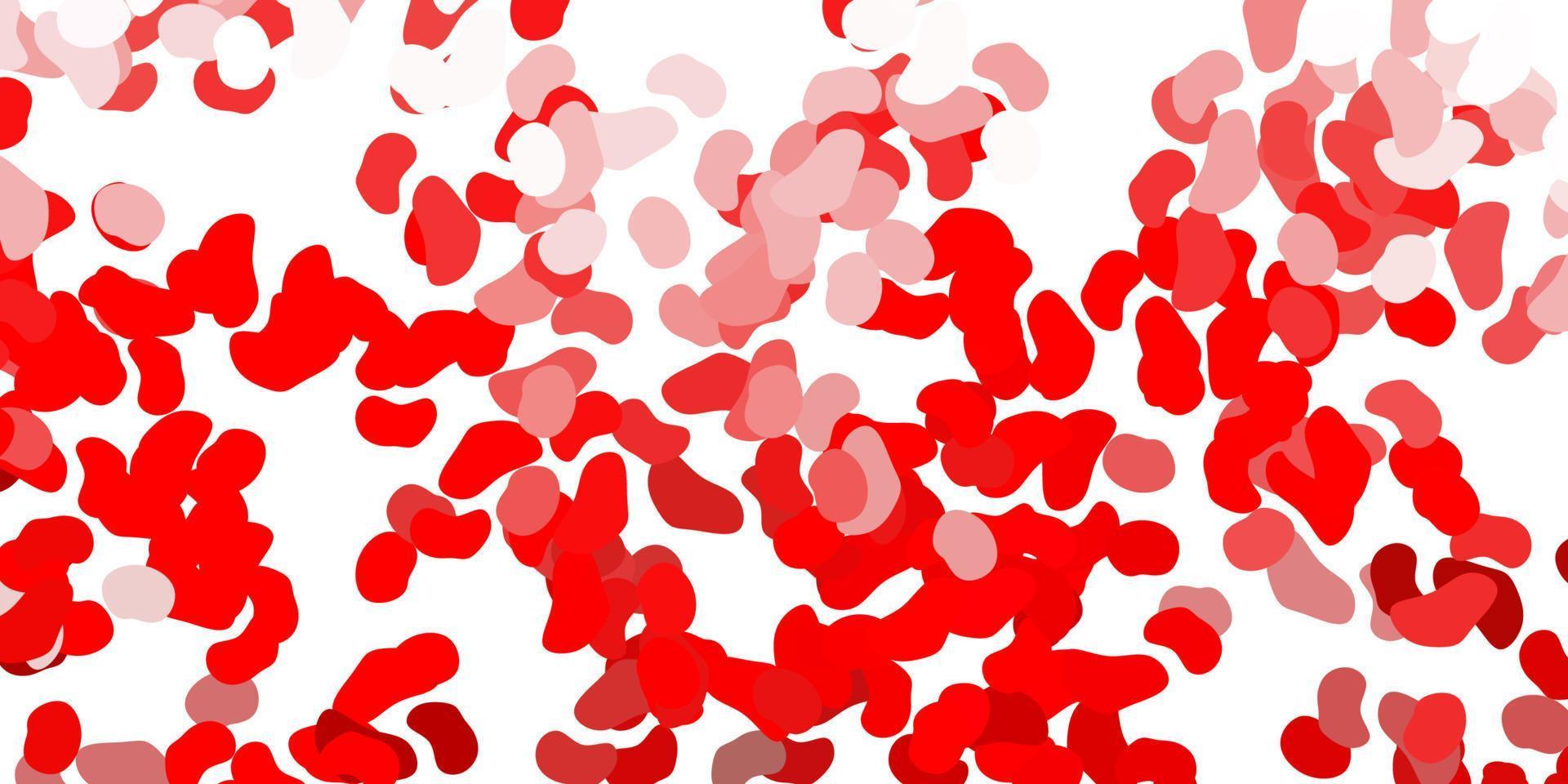 Light orange vector backdrop with chaotic shapes.