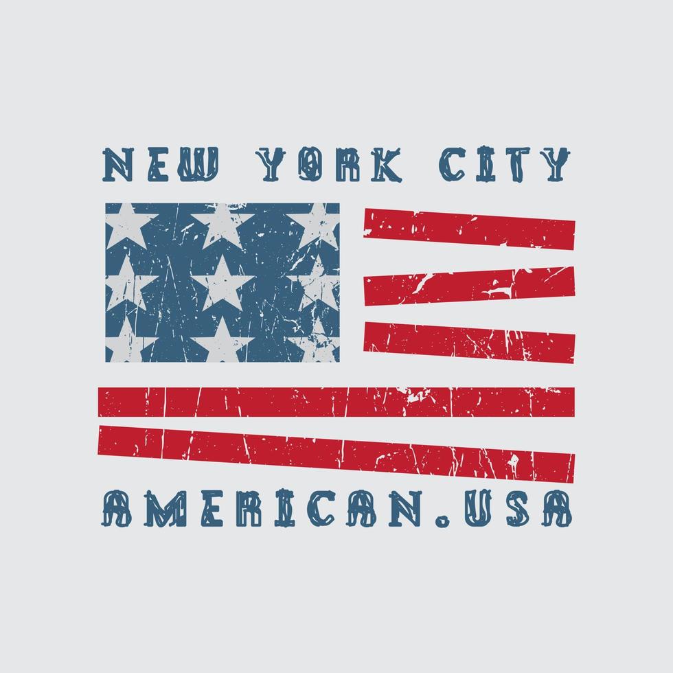 New york brooklyn t-shirt and apparel design vector
