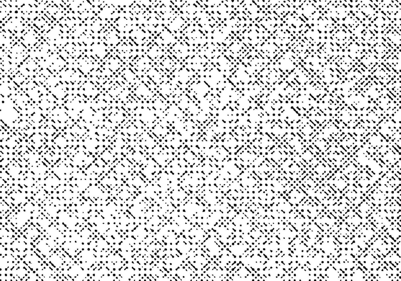 Distress grunge texture background, Old pattern overlay vector, Halftone retro monochrome vector