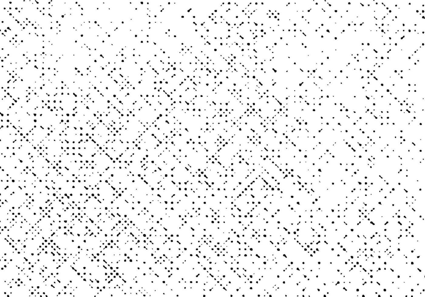 Distress grunge texture background, Old pattern overlay vector, Halftone dust monochrome vector