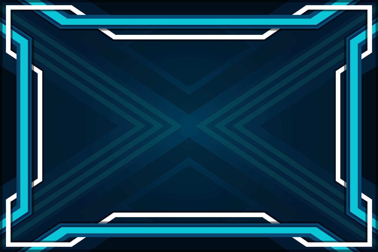 Background or Frame geometric abstract landscape, wallpaper or profile photos vector