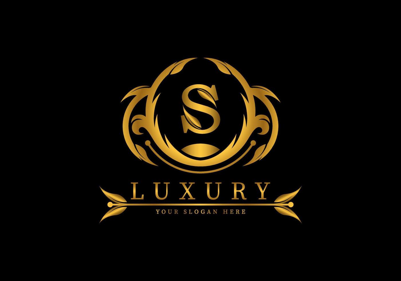 Letter S Luxury Logo Template Decoration 12820755 Vector Art at Vecteezy