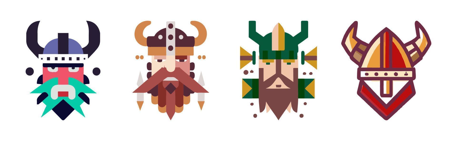 Scandinavian warrior symbol. Vector. vector