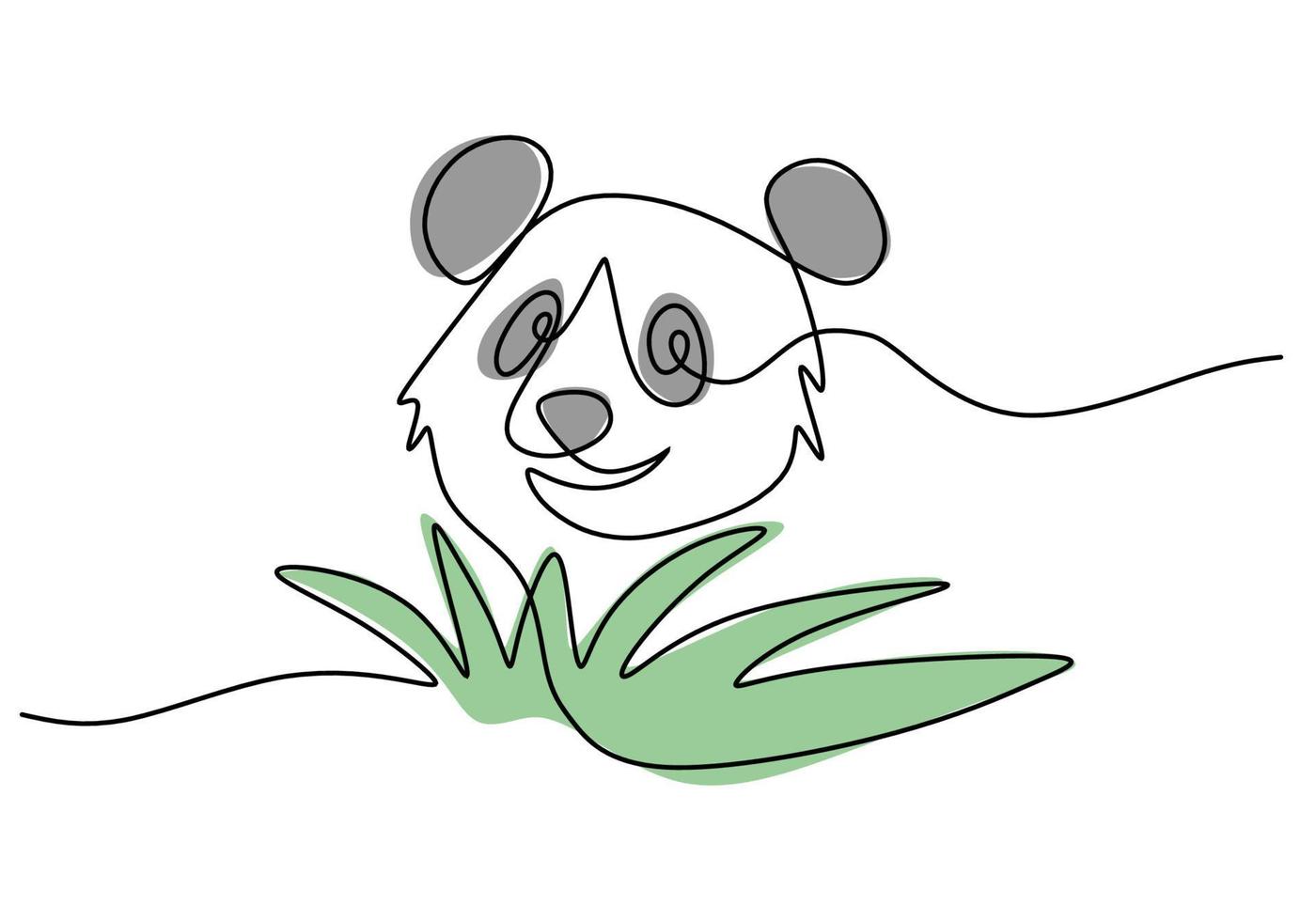 How To Draw A Panda Eating Bamboo Step By Step