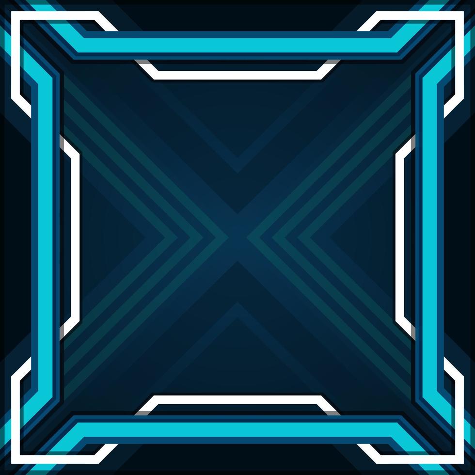 Background or Frame geometric abstract square, wallpaper or profile photos vector