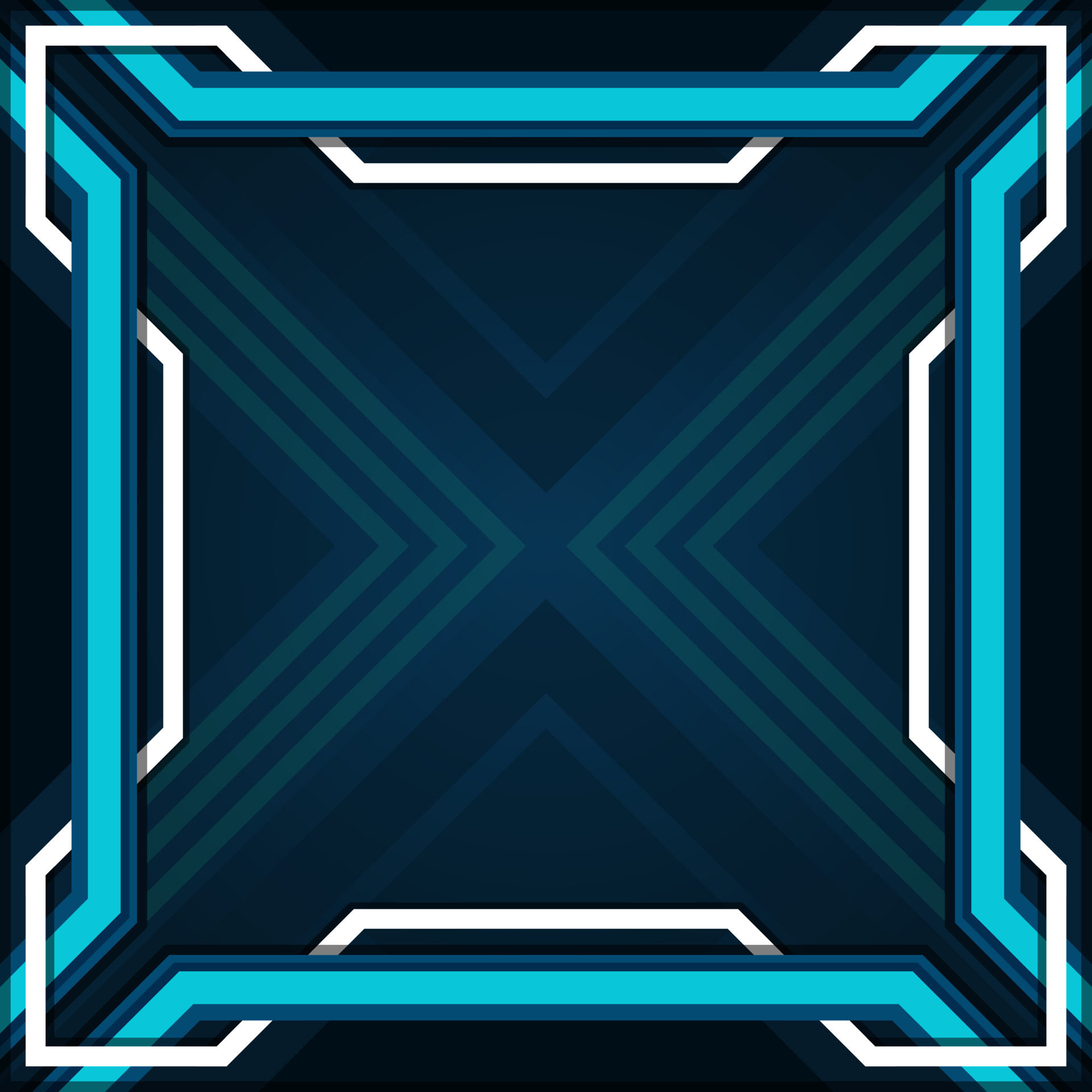 Background or Frame geometric abstract square, wallpaper or profile