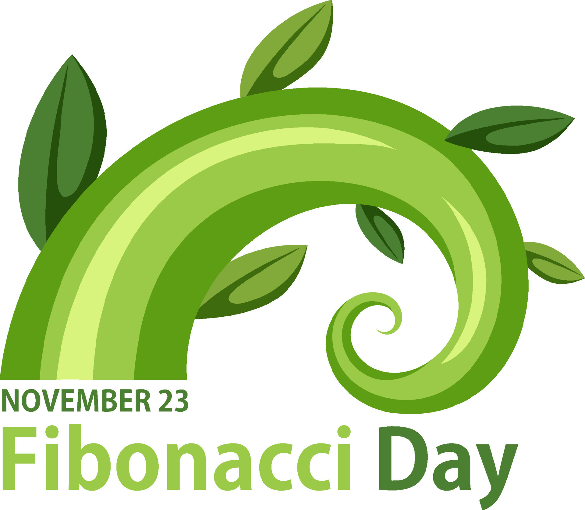 Fibonacci day poster design 12822311 Vector Art at Vecteezy